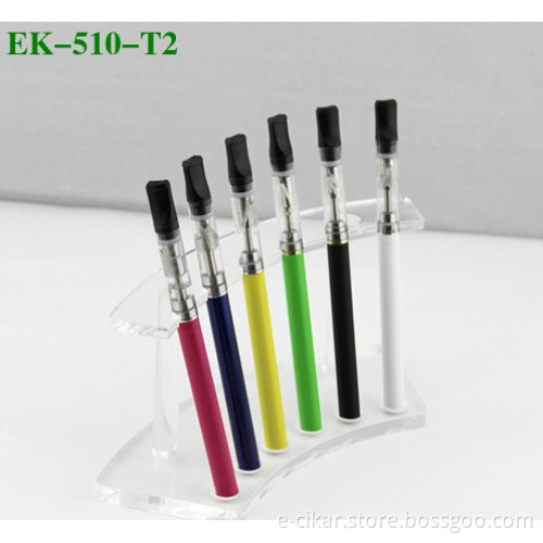 New 510-T2 Clearomizer Series Electronic Cigarette with Charming Crystal Tip